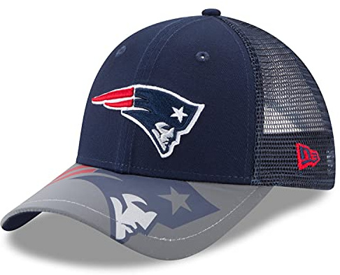 New Era Trucker Snapback Cap Reflect New England Patriots