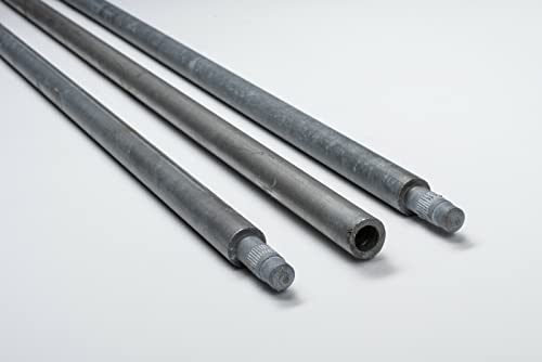 Tiefenerder Erder Erdung Staberder Ø20mm feuerverzinkt SET Zusammensetzung Auswahl (SET 3,0m Ø20 2x1500mm)