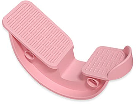 LTLCLZ Fuß Stretch Board Fußwippe Waden Knöchel Stretch Board Yoga Fitness Übungs Massage Hilfsbretter Heimfitnessgeräte,Rosa