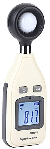 Tragbares Digitales LED-Beleuchtungsstärkemessgerät, Professionelles Lichtmessgerät, Luxmeter-Photometer, Gut Ablesbare Hintergrundbeleuchtungsanzeige, Automatische Abschaltung