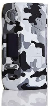 Vapor Storm Pum Storm230 200W Box Mod, compatible batería Dual 18650, VW/VV/TC/Bypass/TCR Modo, para 510 Vape RTA RDTA Atomizador Sub Ohm Mesh Tank Cigarrillo electrónico - Sin Nicotina (Camo Grey)