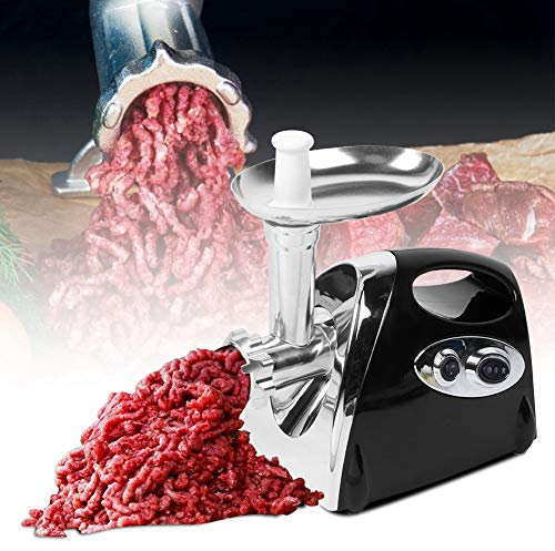 Picadora de Carne Eléctrica, Máquina de Procesamiento de Alimentos con Alto Rendimiento para Uso Profesional, Fácil de Limpiar para Aplicaciones a Largo Plazo, tamaño: (Enchufe