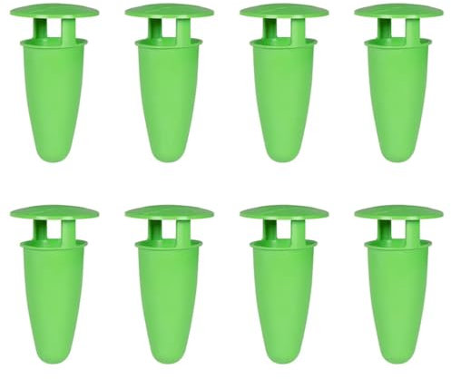 vidaXL Trampas para Caracoles y babosas 8 uds. Verde, Trampa para Caracoles, Trampa para babosas, Control de babosas y Caracoles, Atrapador de babosas