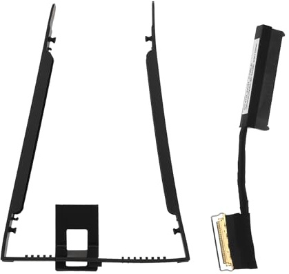 OTOTEC 1 Jeu de Connecteurs de Câble pour Disque Dur HDD SSD 2,5 Pouces SATA 00UR495 DC02C009L30 Compatible avec Lenovo ThinkPad T470 T480 A485 A475