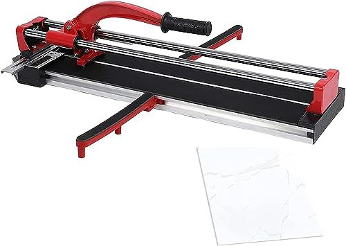 YYLHJW Hand Tile Cutters 800mm/ 1000mm Manual Tile Cutter Infrared Positioning Tile Cutting Carbide Cutting Wheel,Double Slide Rail, For Ordinary Floor (800mm)