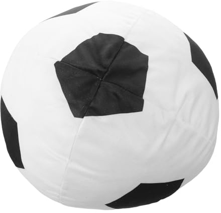 Ciieeo Elastische Fußballkopfhaube aus Gewebe mit Pp Baumwolle Lustiges Fotobox Accessoire für Fußballfans Bequem und Realistisch Geformt für Outdoor Spiele