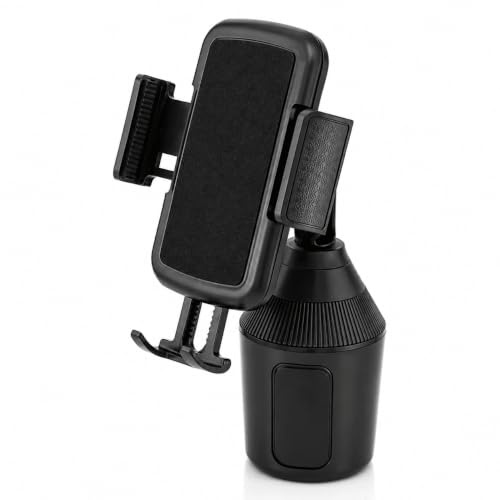 MidGard Universal Autohalterung für KFZ-Getränkehalter, Cup Mount für Smartphones bis zu 9,5cm Breite