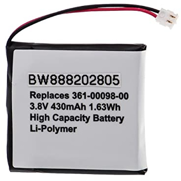 vhbw Batterie Compatible avec Garmin Fenix 5X Running | Fenix 5X smartwatch montre connectée bracelet fitness (430mAh, 3,8V, Li-polymère)