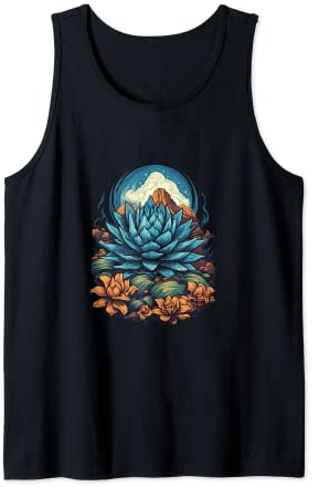 Agave Titanota Royal Agave Kreide Agave Sukkulenten Pflanzen Tank Top