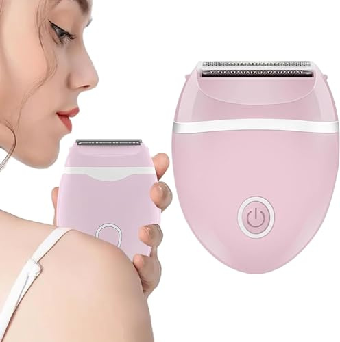 Lady Shaver 2.0 - Lady Shaver 2.0 Lumiskin, 2024 Best Lady Shaver para zonas íntimas, mini afeitadora de piel suave y sedosa, hoja de afeitadora eléctrica extraíble lavable, afeitadora para cara,