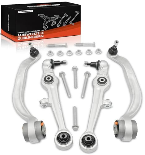Frankberg 4x Querlenker Vorne Unten 4D0407151P | Kompatibel mit P.a.s.s.a.t Variant 3B5, P.a.s.s.a.t Variant 3B6, A6 4B2 4B4, P.a.s.s.a.t 3B3, A6 Avant 4B5 4B6, A4 Avant 8D5