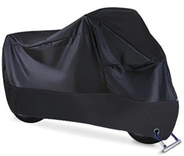 Motorradabdeckung Für Y&amaha Nmax 125 NMAX 155 Motorrad wasserdichte Abdeckung UV Schutz Für Den Außenbereich Staubdichte Regenabdeckungen Zubehör(XXL Für 210cm)