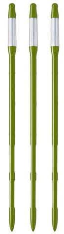 SUStee Grometro per piante senza batterie, contatore dell'acqua per irrigazione piante, contatore dell'acqua, in plastica con display interno intercambiabile per tutti i tipi di terreno (verde, 3