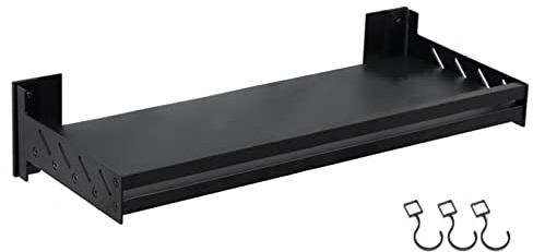 Förvaringsställ för mikrovågsugn Hängande mikrovågsugnsställ, mikrovågsfäste Ugnsställ, multifunktionell förvaring för ugn, kryddor, porslin, köksmaterial Förvaringshylla Svart, Sp