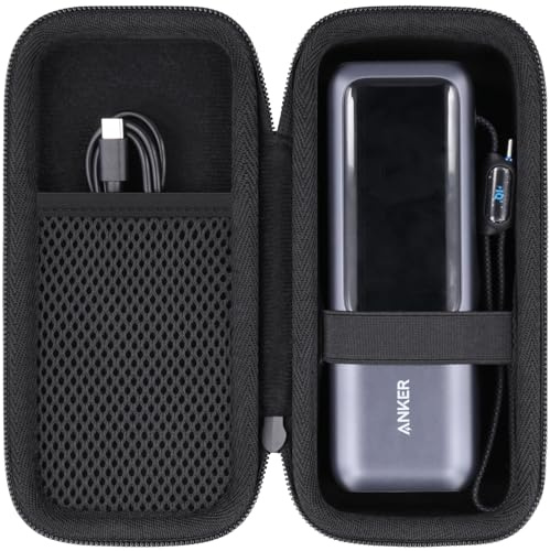 co2CREA Duro Viajar Caja Estuche Funda para Anker Laptop Power Bank, batería 25000mAh, Salida 165W Cargador Portátil (Solo Carcasa, sin Cargador Incluido)