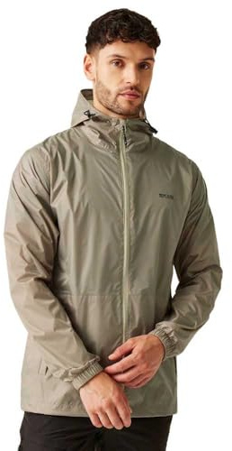 Regatta Mens Pack It III Waterproof Jacket & Bag Breathable Packaway Raincoat