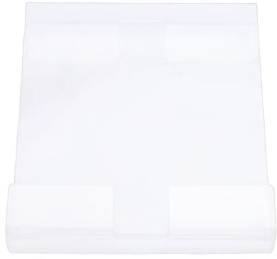 Plyisty Motionscykelläsställ Transparent Tabletthållare i Akryl för Stationär Cykel, Telefonfäste för Löpband för Fitnessentusiaster, 7,09x6,30 Tum
