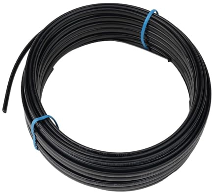 Homeponnew Cavo riscaldante autoregolante per protezione dal gelo del tubo, 220 V, 17 W/per M, isolato in PE, conduttore in rame puro, da -40 °C a 60 °C, per tubi solari e acqua, tetti, grondaie, 5