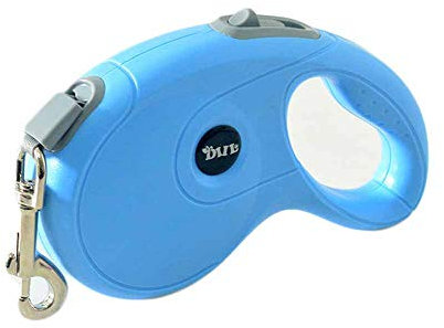 feiling Einziehbare Hundeleine Rollleine Haustier Trainingsleine 3M 5M Leash für Kleine Mittlere Hunde Walking Leine Katzen Skalierbar Umhängeleine Übungsleine (3M, blau)