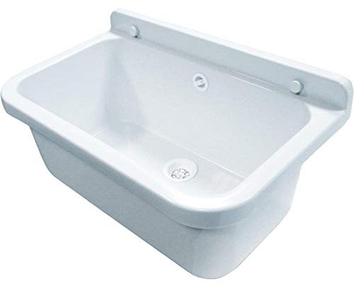 Unbekannt Ausguss Waschbecken für Keller, Garten, Waschküche 55 x 34 x 21