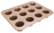 Moule Cannelé - Moule à Cannelés Creabake en Acier Carbone - Pâtisserie Française pour des Cannelés Croustillants et Dorés Mini Moule à Muffins Antiadhésif 12-Cup