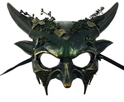 Horror-Shop Teuflische Waldgeist Maske