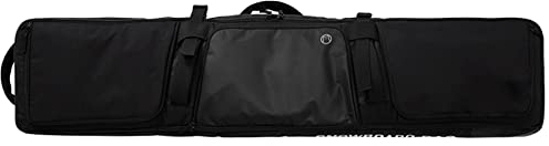 Multifunktions-Einzel-Snowboardtasche mit Rädern – 600D-Polyester, wasserdichte Skischuh- und Helmtasche mit Mehreren Fächern – Nass- und Trockentrennung – hervorragend f
