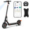 E Scooter mit Straßenzulassung 350W Motor,25-30km Reichweite,8.5 Wabenreifen Elektroroller Belastung LED bis 120kg 20km/h ABE Elektro Scooter Faltbarer E Roller für Pendeln Duales Bremssystem