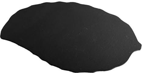 F Fityle Plateau de Service gastronomique, Assiette à Dessert Pratique, Plateau à Fromage en Ardoise pour la Cuisine, 30x20cm