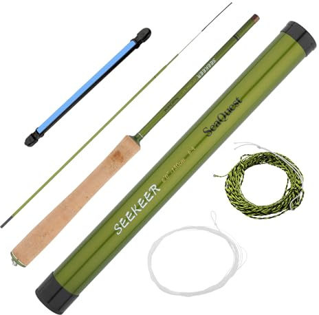 SeaQuest SEEKEER 6' Tenkara Rod Angeln Ruten SEEKEER 6'
