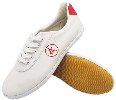 Fooceoute Zapatos De Tai Chi,Karate Taekwondo Calzado,Karate Kungfu Taichi Zapatos,Artes Marciales Zapatilla De Boxeo,Suaves,Antideslizante,Ligero,para Tai Chi Wu Shu Kung Fu Taekwondo