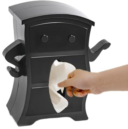 Porta carta velina, dispenser decorativo per fazzoletti, dispenser di tovaglioli con molla, scatola portaoggetti per armadio, accessori da scrivania, decorazione carina per bagno camera da letto