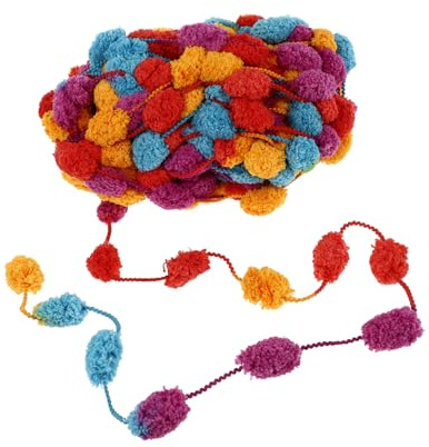 ARTSEWPLY Selbstgemacht Handgefertigter Gestrickter Häkelfaden 1 Rolle Weiches Baumwollgarn für Strickprojekte Vielseitig Einsetzbar für Deko Accessoires und Babydecken