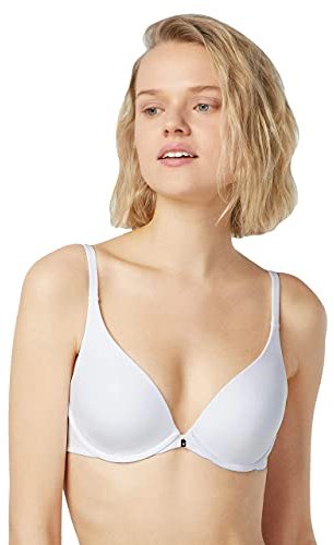 Triumph Damen BH BH Body Make-UP Essentials MWHP01, Weiß (White 03), 80D (Herstellergröße: 36D)