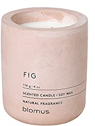 Blomus Fraga Scented Candle Rose Dust S Soy Wax Concrete