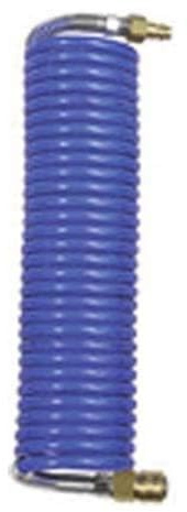 RIEGLER SP101000PASK Spiralschlauch-Kupplung-Set, Standardkupplung, PA, 15 bar, 10mm x 8mm, 10m Länge