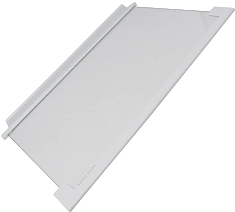 sparefixd Estante de cristal para frigorífico y congelador y bordes de plástico para Samsung