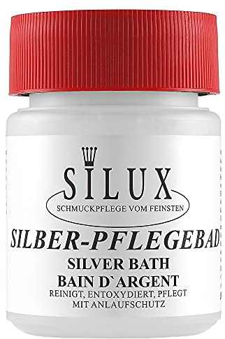 Silberbad für Silberschmuck 200 ml Made in Germany Silberreiniger für Schmuck Schmuckreiniger Profi Silber Reiniger Silberputzmittel
