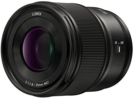 Panasonic LUMIX S Series Camera Lens, 35mm F1.8 L-Mount Interchangeable Lens for Mirrorless Full Frame Digital Cameras, S-S35