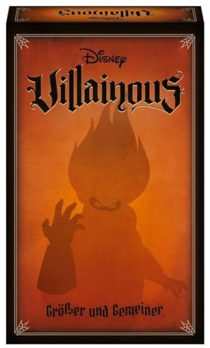 Ravensburger 27376 - Disney Villainous - Größer und Gemeiner, 5. Erweiterung von Villainous ab 10 Jahren für 2-3 Spieler