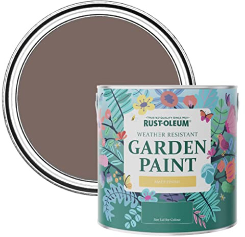 Rust-Oleum Brown Mould-Resistant Garden Paint In Matt Finish - Rivers Edge 2.5L