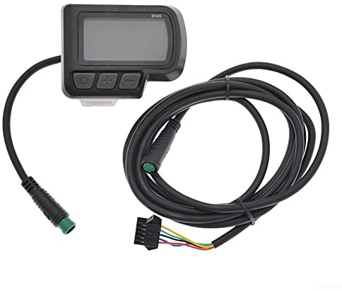 E-Bike Display, E-Bike EN06 LCD-Display Bedienfeld 24-48V für Elektrofahrrad Scooter