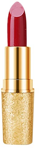 Shine Glitter Lipstick,Nude Impact Lipcolor,Soft and Ultra Hydrating,Long Lasting,Vegan & Cruelty-Free,Full-Coverage Lip Color