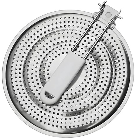 Diffuseur de chaleur pour cuisinière en acier inoxydable,diffuseur de chaleur pour cuisinière électrique - de mijotage polyvalente en acier inoxydable | Réducteur de chaleur sur le dessus de la cuisin