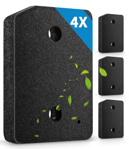 4 Filtro para Secadora Miele T1 9164761, Esponjas Filtro Secadora 207x157x30 mm, Doble Capa Micropartículas/Pelusas, Filtro de Espuma para Secadora, Bomba de Calor y Secadoras de Condensación