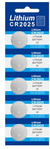 ZYHARUKO Paquete de 25 pilas de botón de litio de 3 V CR927/CR1220/CR1620/CR1632/CR2016/CR2025//CR2450