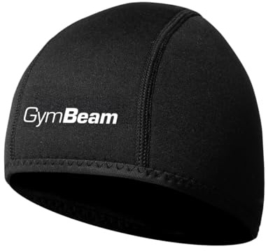 GymBeam ChillGuard Neoprenkappe Black – Wärmende Schwimmkappe aus Neopren, schützt vor Kälte, bequem & langlebig, ideal für Wassersport (S/M)