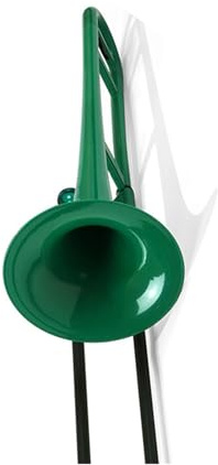 Kunststoff Blechblasinstrument Tenor In B Dur Für Anfänger Für Üben Goldene Posaune(Green)