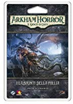 Asmodee - Arkham Horror Das Kartenspiel: Die Labyrinthe des Wahnsinns - Erweiterung des Kartenspiels, italienische Ausgabe