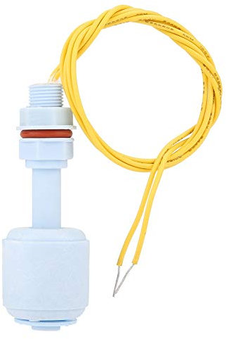 Interruttore a Galleggiante 110V Interruttore Sensore Livello Acqua, Interruttore Verticale Galleggiante a Sfera In Plastica per Il Controllo Dell'Acqua Dell'Acquario Liquido Della Pompa Dell'A
